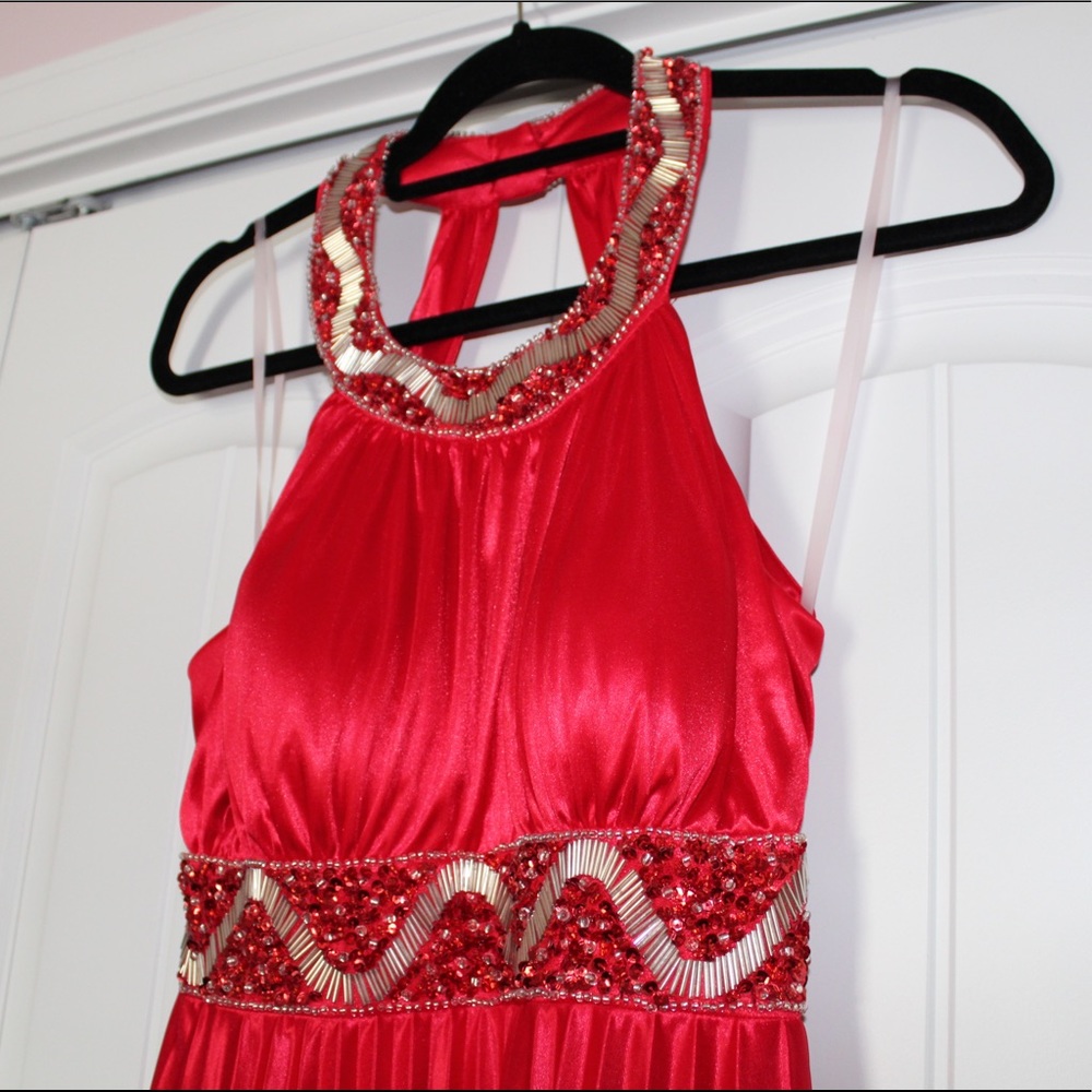 Red Prom Dress - Picture 2 of 6